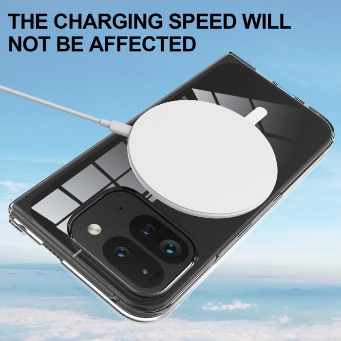 Bild 6, Google Pixel 9 Pro Fold Skal MagSafe Akryl/TPU Transparent