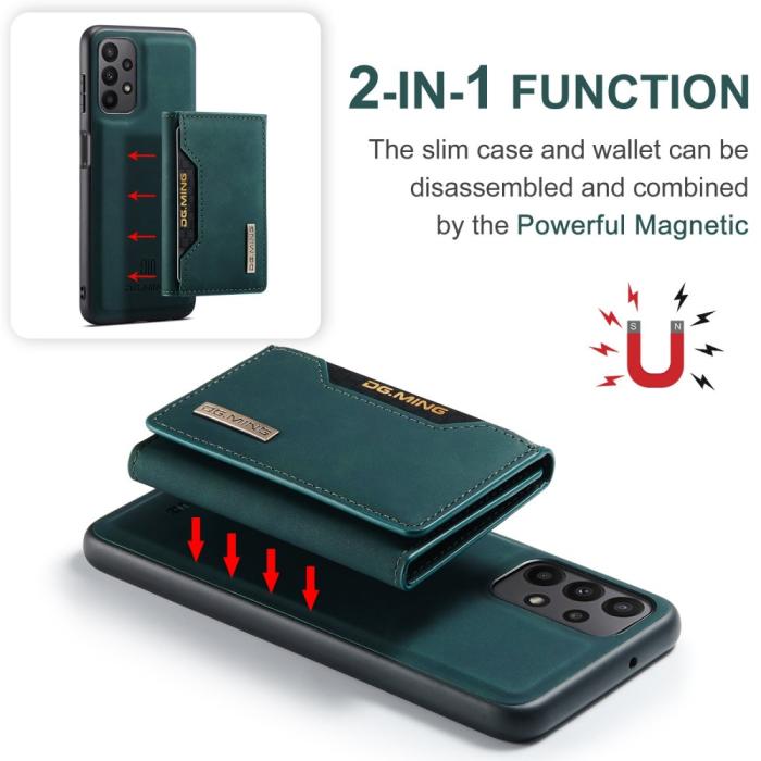 Bild 4, DG.MING Galaxy A23 5G Skal 2in1 Magnetisk Avtagbart Kortfack