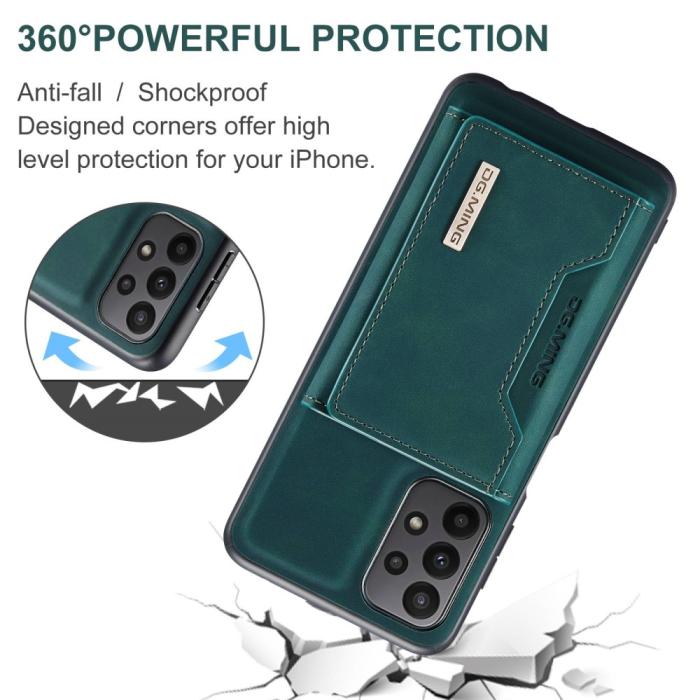Bild 5, DG.MING Galaxy A23 5G Skal 2in1 Magnetisk Avtagbart Kortfack