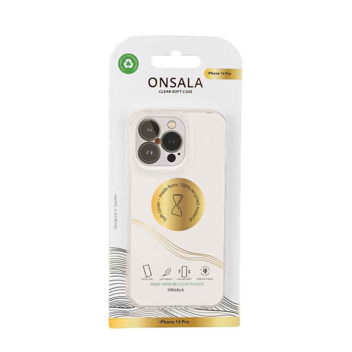Bild 2, ONSALA iPhone 14 Pro Skal ECO Transparent