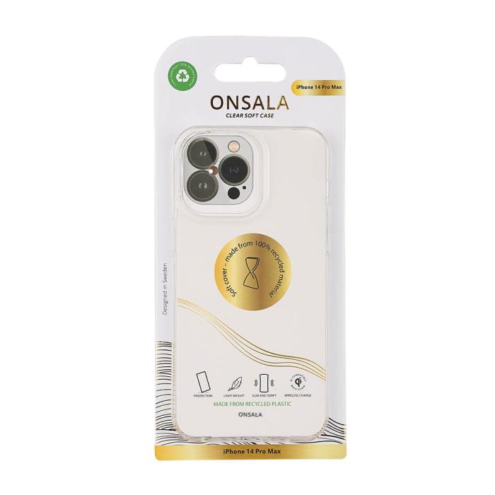 Bild 2, ONSALA iPhone 14 Pro Max Skal ECO Transparent