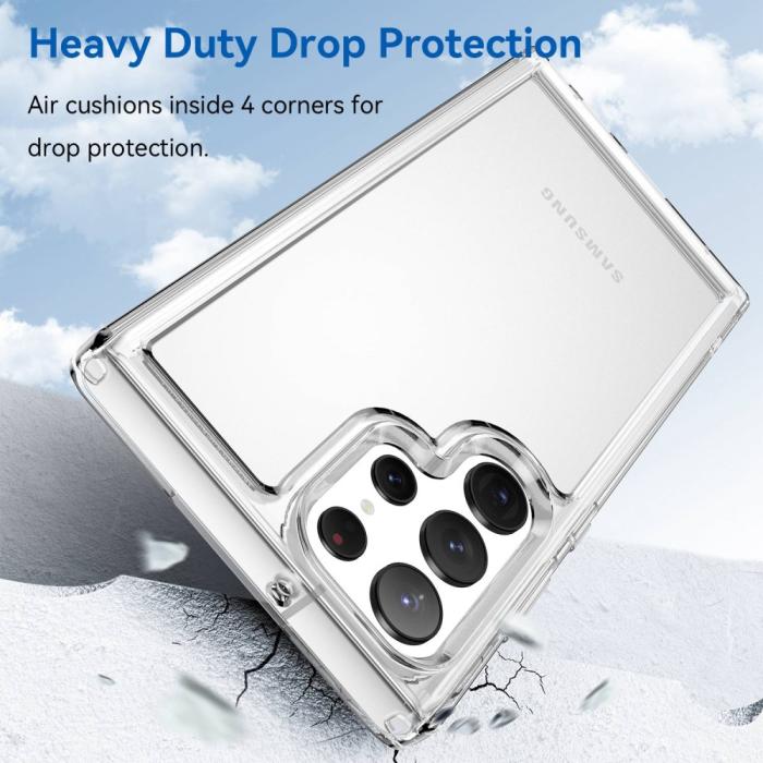 Bild 3, Samsung Galaxy S23 Ultra Skal Shockproof AirBag Transparent