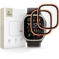 Tech-Protect Apple Watch Ultra 49 mm 2-PACK Sk&auml;rmskydd GlassRing