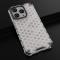 iPhone 15 Pro Skal Honeycomb Shockproof Vit