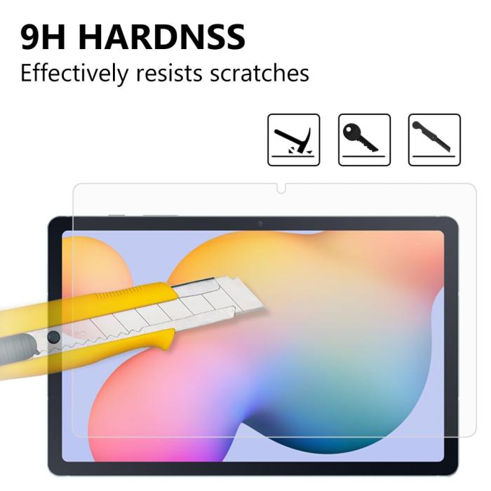 Bild 6, Galaxy Tab S9 / Tab S8 / Tab S7 Skärmskydd AGC Härdat Glas