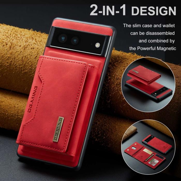 Bild 6, DG.MING Google Pixel 7 Skal 2in1 Magnetisk Avtagbart Kortfack