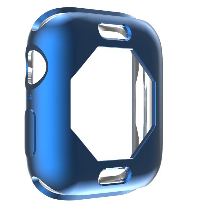 Bild 4, Apple Watch 7/8 45mm Skal TPU Electroplate Blå