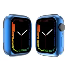 Apple Watch 7/8 45mm Skal TPU Electroplate Bl&aring;