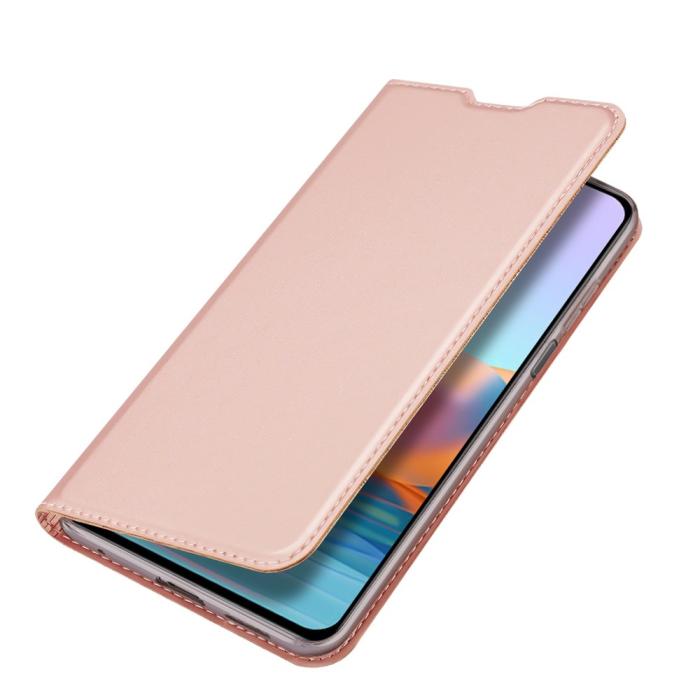 Bild 4, Xiaomi Redmi Note 10 Pro - DUX DUCIS Skin Pro Fodral - Roséguld