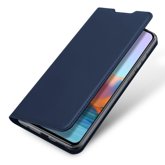 Bild 4, Xiaomi Redmi Note 10 Pro - DUX DUCIS Skin Pro Fodral - Blå