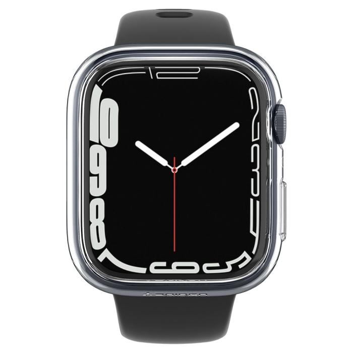 Bild 5, Spigen Apple Watch 7/8 45 mm Skal Thin Fit Transparent