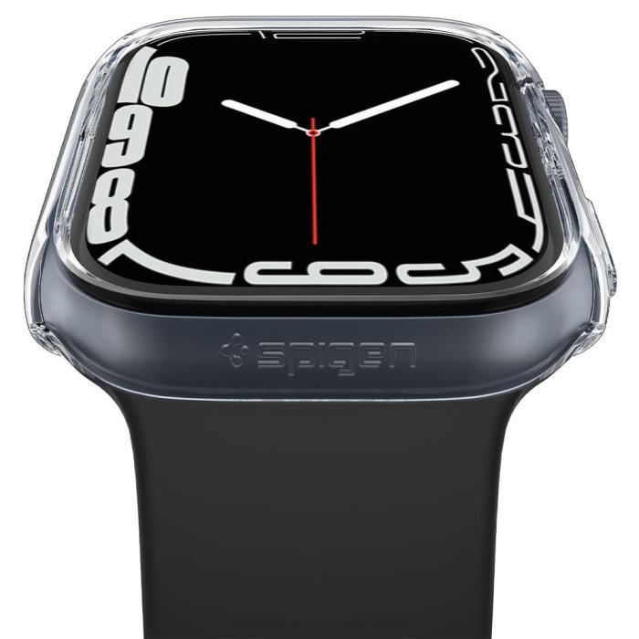 Bild 6, Spigen Apple Watch 7/8 45 mm Skal Thin Fit Transparent