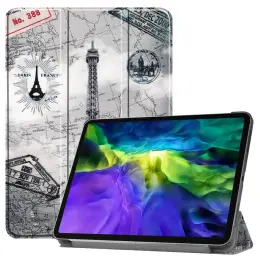 iPad Air 2020/2022/2024 / Pro 11 Fodral Tri-Fold Eiffeltornet