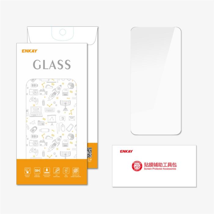 Bild 6, ENKAY Motorola Moto G86 Power/G86 5G Skärmskydd Härdat Glas