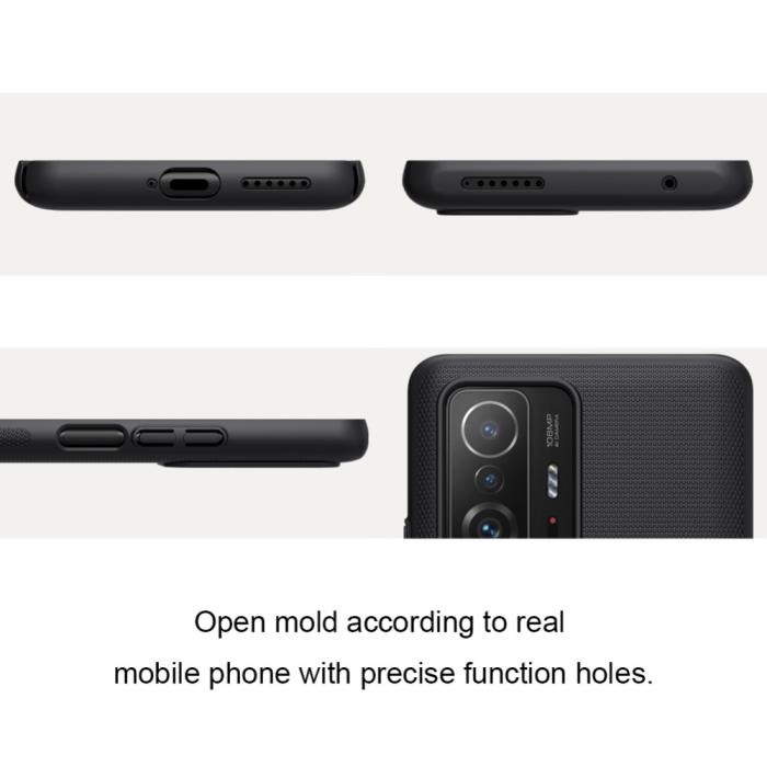 Bild 6, NILLKIN Xiaomi 11T / 11T Pro Skal Frosted Shield Matt Svart
