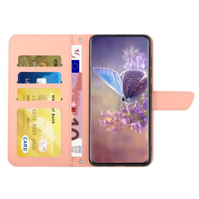 Bild 2, Xiaomi 13T / 13T Pro Fodral Med Tryck Rosa