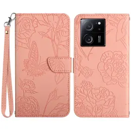 Xiaomi 13T / 13T Pro Fodral Med Tryck Rosa