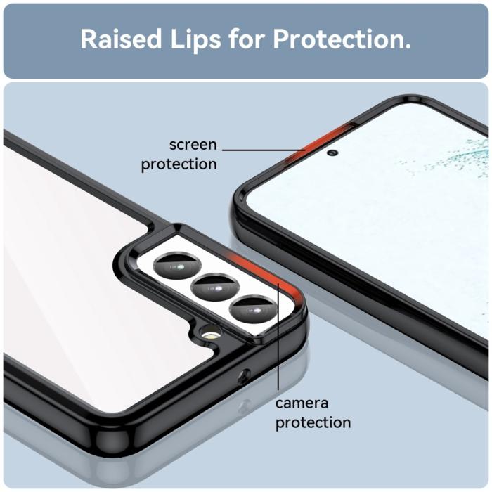 Bild 6, Samsung Galaxy S23 Skal Akryl/TPU Svart
