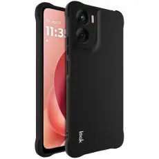 IMAK Moto G06/G06 Power Skal TPU AirBag Shockproof Svart