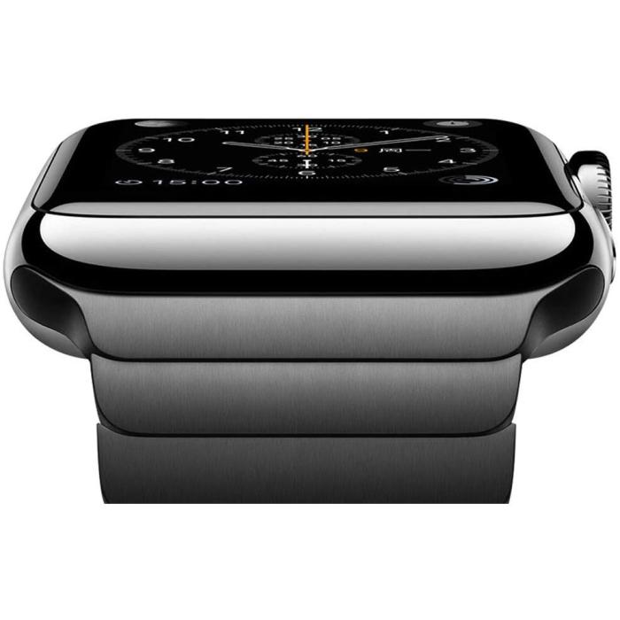 Bild 2, Tech-Protect Apple Watch 42/44/45/49 mm Metallarmband Svart