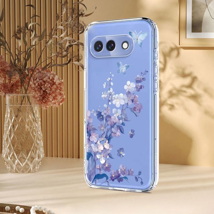 Bild 5, Google Pixel 10a Skal Med Tryck Blommor