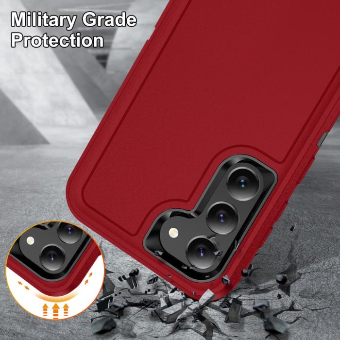 Bild 5, Galaxy S25 Plus / S24 Plus Skal Xtreme Shockproof Röd/Svart