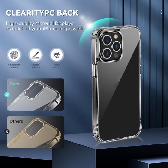 Bild 2, iPhone 14 Pro Skal Hybrid Shockproof Transparent