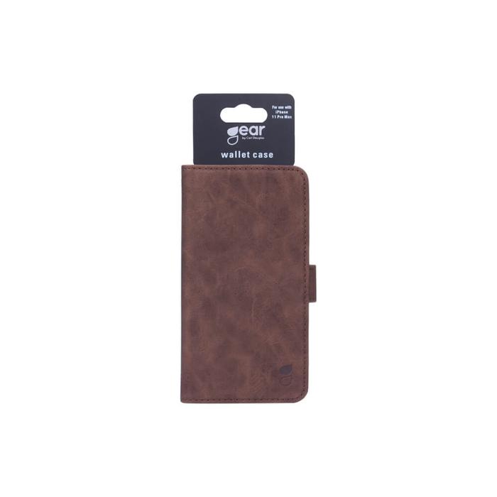 Bild 2, GEAR iPhone 11 Pro Max Fodral Nubuck Läder Brun