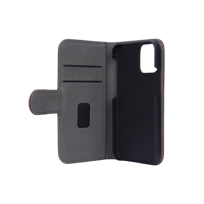 Bild 4, GEAR iPhone 12 Mini Fodral Nubuck Läder Brun