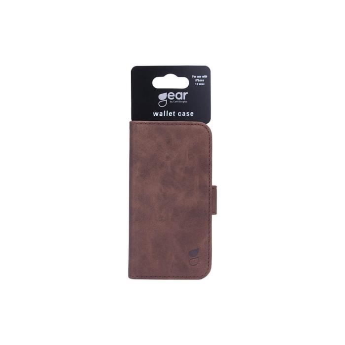 Bild 2, GEAR iPhone 12 Mini Fodral Nubuck Läder Brun