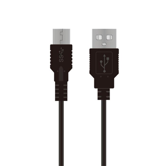 Bild 1, DOBE 1.5m USB-C Laddningskabel för Nintendo Switch Svart