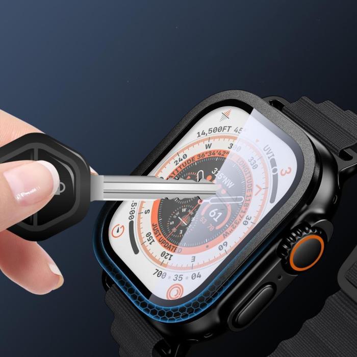 Bild 5, Tech-Protect Apple Watch Ultra 49 mm 2-PACK Skärmskydd GlassRing