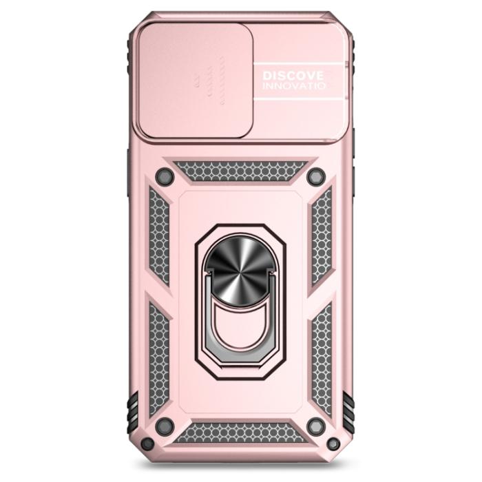 Bild 2, iPhone 15 Pro Skal CamShield Armor Ring Roséguld