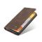Samsung Galaxy S21 - CASEME Vintage Flip Fodral - Brun