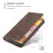 Samsung Galaxy S21 - CASEME Vintage Flip Fodral - Brun
