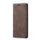 Samsung Galaxy S21 - CASEME Vintage Flip Fodral - Brun
