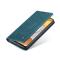 Samsung Galaxy S21 - CASEME Vintage Flip Fodral - Blå