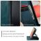 Samsung Galaxy S21 - CASEME Vintage Flip Fodral - Blå