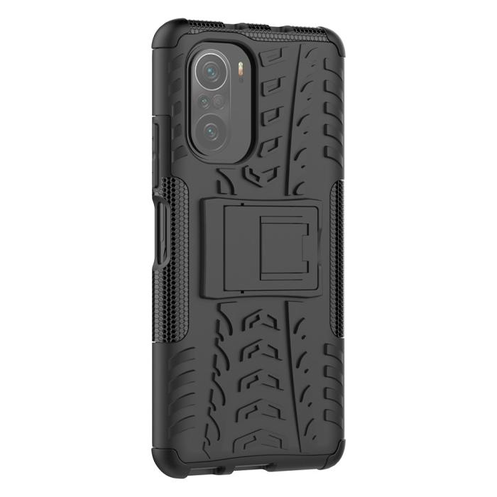 Bild 4, Xiaomi Mi 11i - Ultimata Stöttåliga Skalet med Stöd - Svart