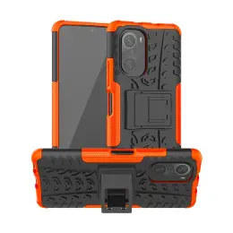 Xiaomi Mi 11i - Ultimata Stöttåliga Skalet med Stöd - Orange