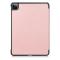 iPad Air 2020/2022/2024 / Pro 11 Fodral Tri-Fold Apple Pen Laddning Roséguld