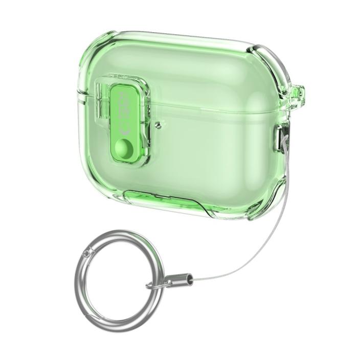 Bild 2, Tech-Protect AirPods Pro 3 Skal Bounce Pro Matcha Green