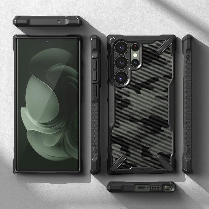 Bild 5, Ringke Galaxy S23 Ultra Skal Fusion X Camo Svart