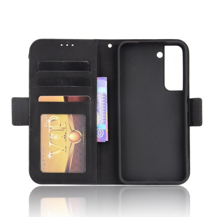 Bild 6, Samsung Galaxy S22 Plus Fodral Avtagbart Kortfodral Svart