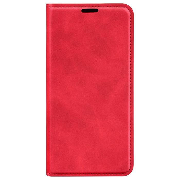Bild 5, Samsung Galaxy A35 5G Fodral Flip Skin Touch Röd