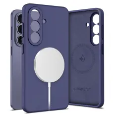 Tech-Protect Galaxy S26 Skal MagSafe Silicone Cobalt Violet