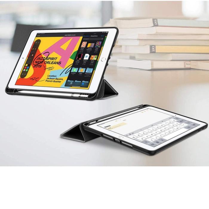 Bild 2, Tech-Protect iPad 10.2 2019/2020/2021 Fodral Med Pennhållare Violet