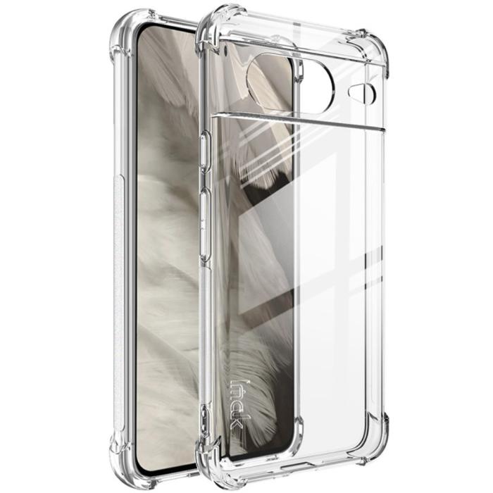 Bild 1, IMAK Google Pixel 8 Skal Shockproof TPU Transparent