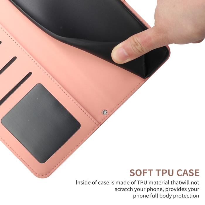Bild 4, Xiaomi 13T / 13T Pro Fodral Med Tryck Rosa
