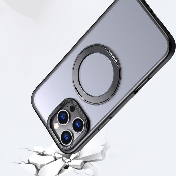 Bild 2, Tech-Protect iPhone 16 Pro Skal MagSafe MagRing Matt Svart
